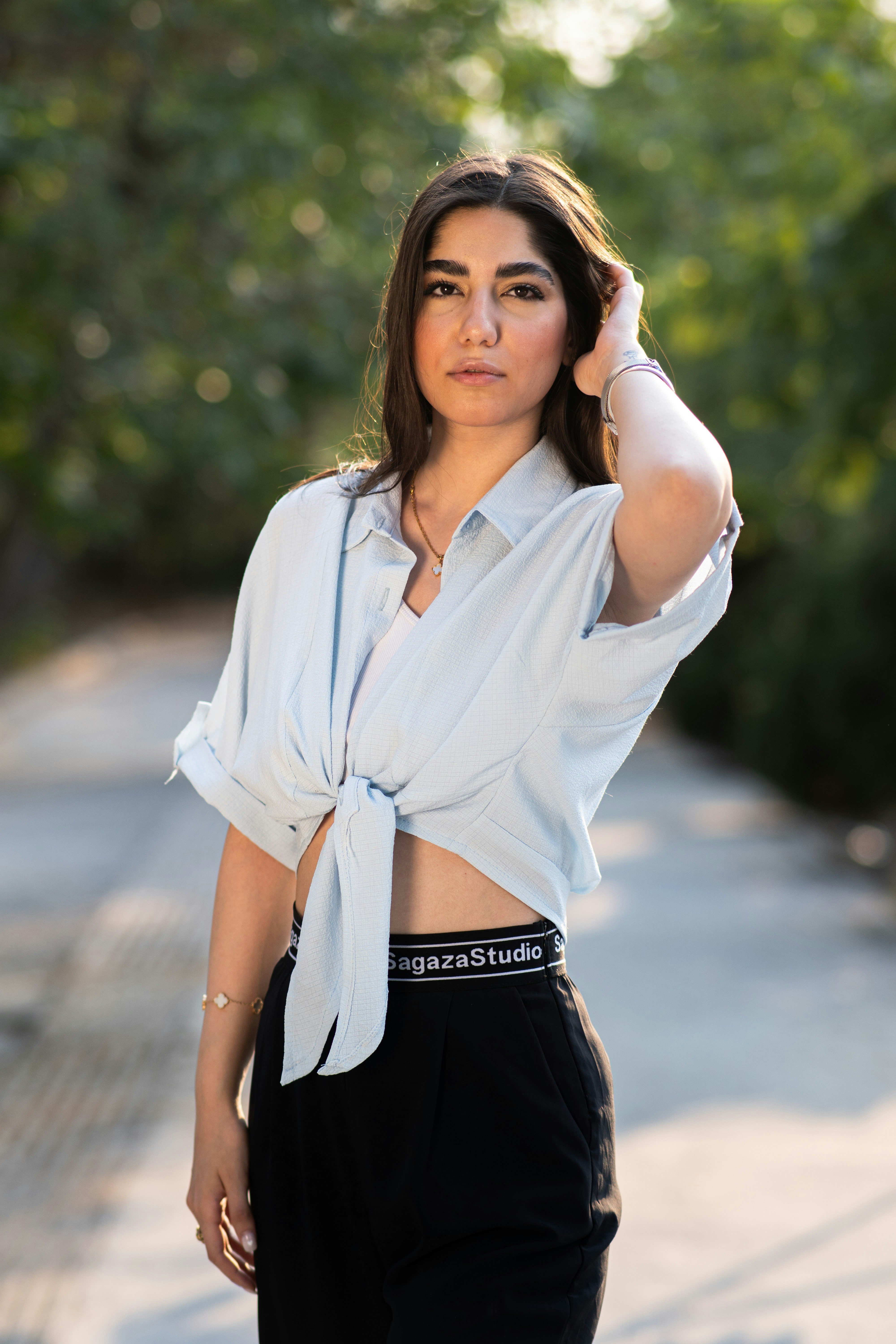 Tencel Wrap Shirt Unsplash